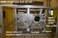 IMRE prototype roll-to-roll nanoimprinter (Credit: A*STAR IMRE, Singapore)